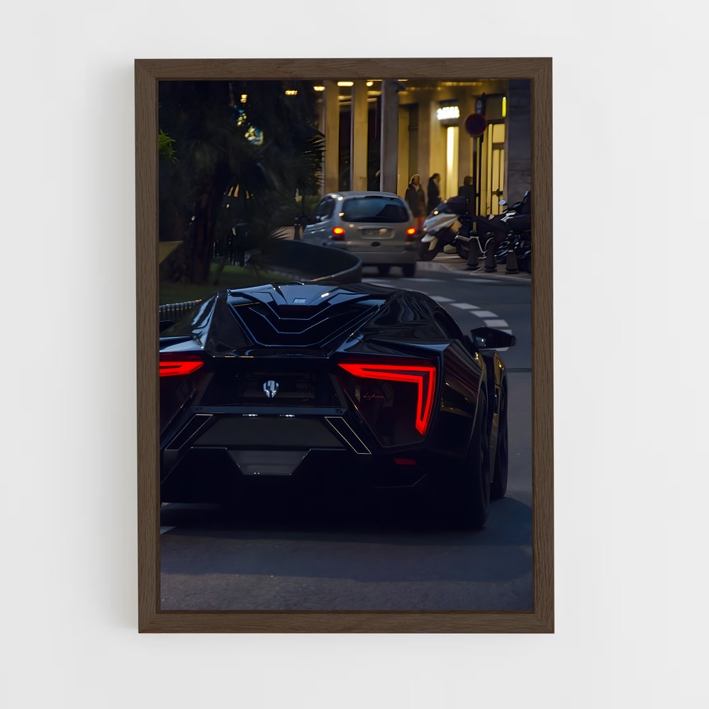Poster Lykan Hypersport éclatant – affiche W Motors (vue 5)